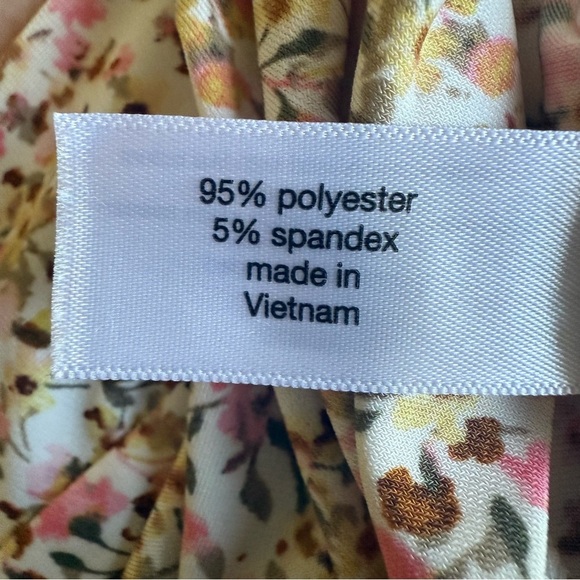 Lane Bryant Blouse Women 22/24 Floral Twisted Halter-Neck Vacation Wear - Picture 12 of 13